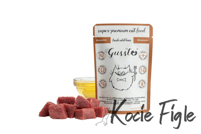 WOW Cat Kawałki wołowiny w sosie 85g